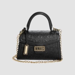 GUESS BLACK SABRINA CROSSBODY BAG