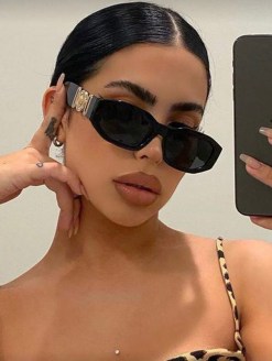 Plastic Square Shaped Fashionable Sunglasses Sunglasses Beach Sun Glasses Beach Accessories For Women Sun Glasses Sunglasses Shades Basics And Suit For Sweater Jeans Sweatpants Hoodie Jackets Dress And Long Sleeve Shirt Fashionable Shade Elegant Outfit Family Outings Travel Vacation Holiday For Summer Beach Vacation,Outdoor,Travel