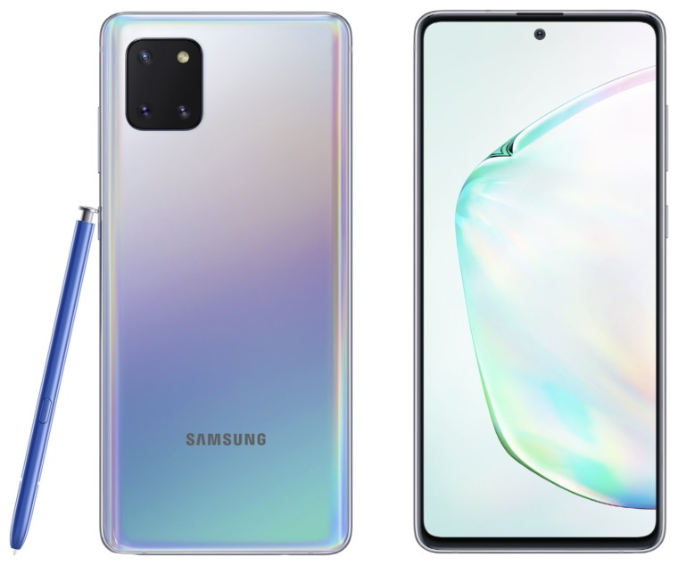 Samsung Galaxy NOTE 10 LITE — toestelafbeelding