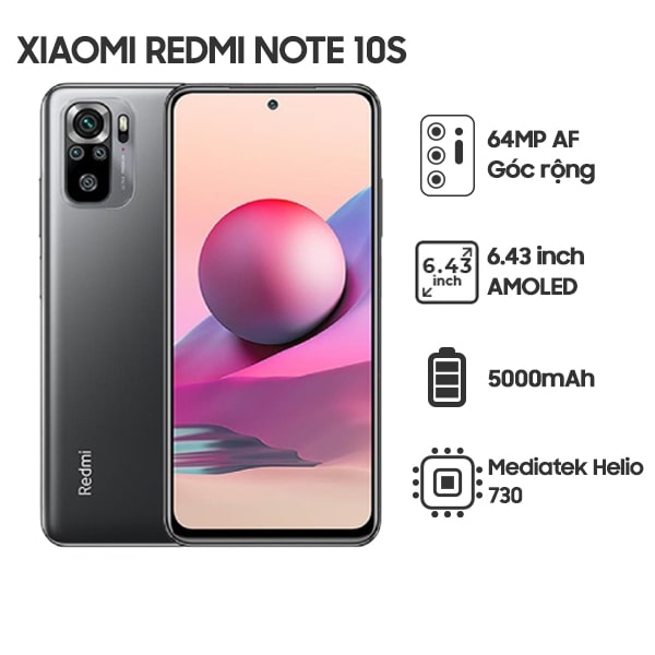 Xiaomi Redmi note 10s — toestelafbeelding